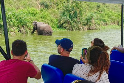 Boat cruise Kazinga channel